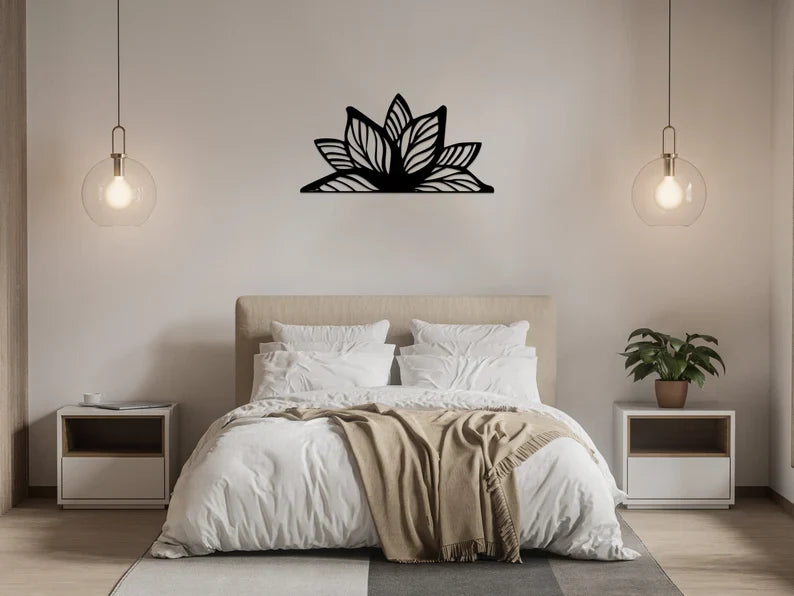 Lotus Flower Wall decorations MDF Wood material