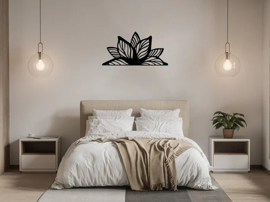 Lotus Flower Wall decorations MDF Wood material