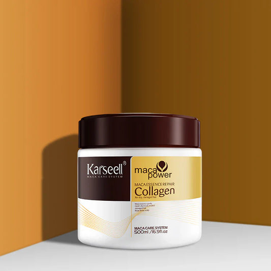 KVN Collagen Hair Treatment Mask For Dry Damaged & All Hair Types - 500ml